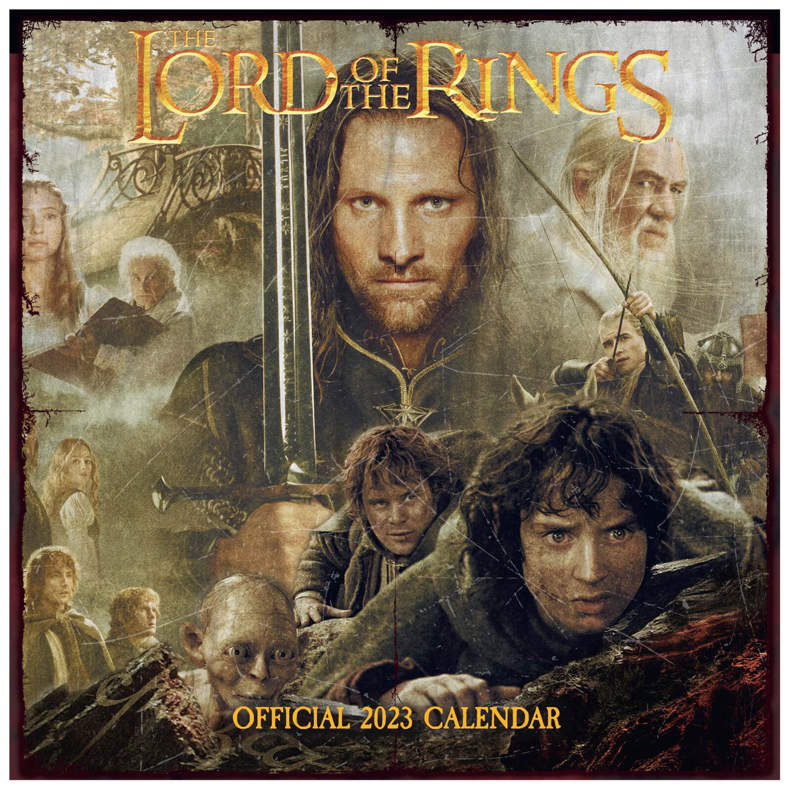 Lord Of The Rings Kalendarz 2023